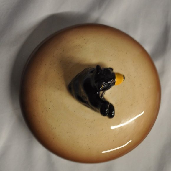 big sky carvers 5 cup canister bearfoots jeff fleming (332w) - Picture 5 of 14